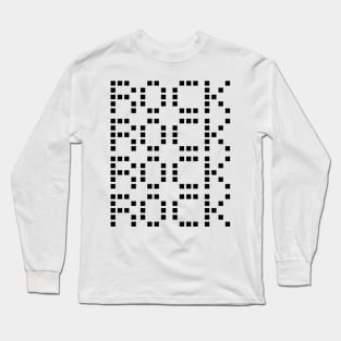 rock dots design Long Sleeve T-Shirt